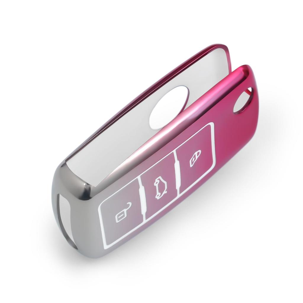 [OATSBASF] Car Key Cover Suitable for Mercedes Benz, Luxury TPU, Dirt and Slip Prevention,