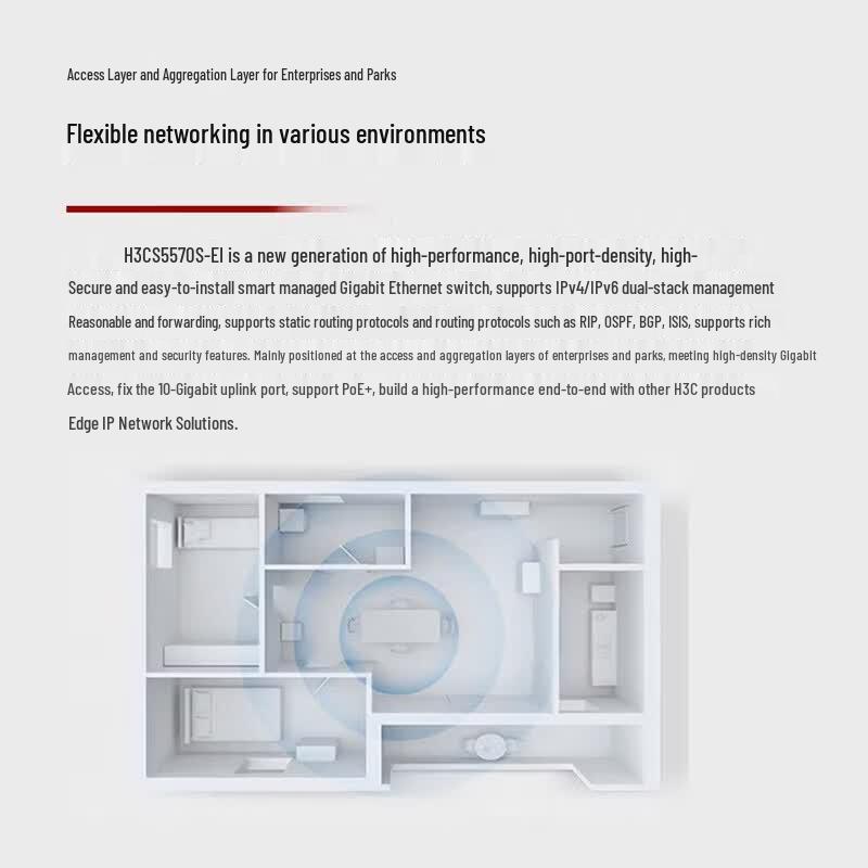 H3C S5570S-36F-EI Gigabit Layer 3 Aggregation Switch