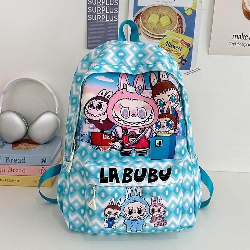 Cartoon Kids School Backpack Durable Nylon Breathable Bag Lightweight