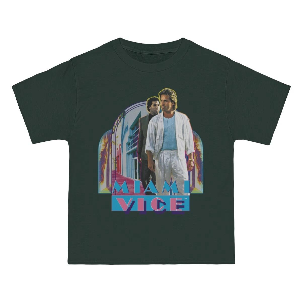 Miami Vice Shirt, Miami Vice T Shirt, Miami Vice Beefy-T, Miami Vice Tee L