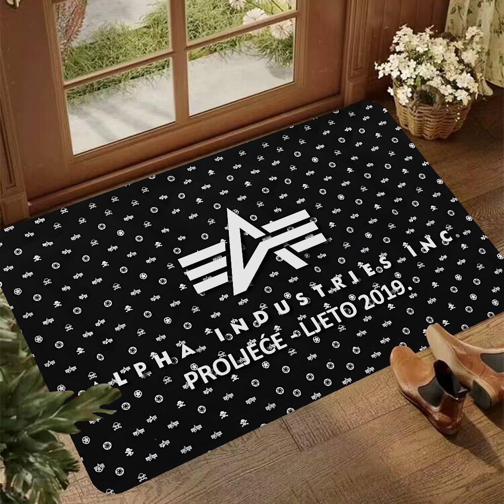 Alpha La Industries Bathroom Mat Kids Room Bedroom Decoration Balcony Anti-Slip Doormat Living Room Welcome Rug