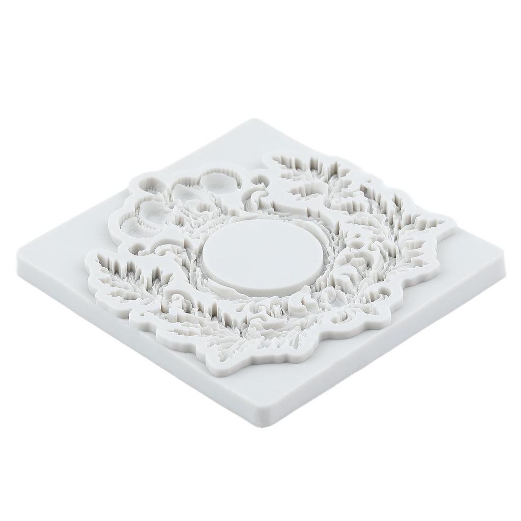 Baroque Photo Frame Silicone Molds Picture Frame Fondant Mold Cake Decorating Tools Cupcake Topper Candy Resin Clay Chocolate Gumpaste Mold