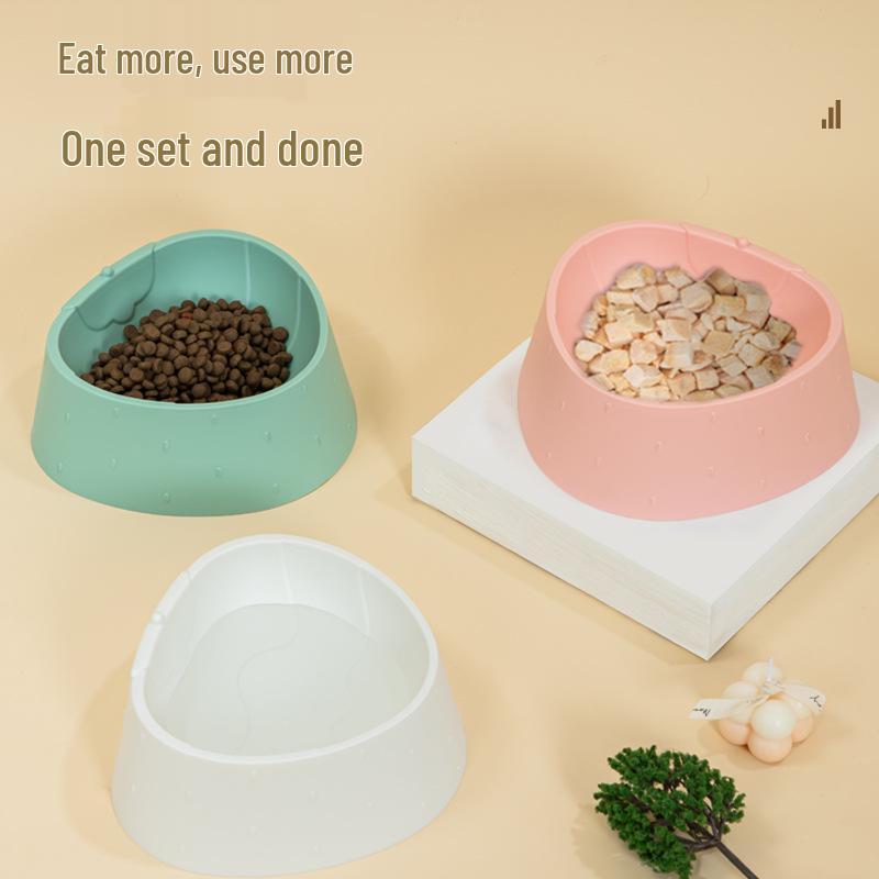 Non-Slip, Drop-Resistant Pet Bowl for Cats & Dogs - Universal Feeding Bowl