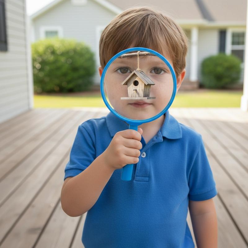 2PC(A4A5)/10Pc(A1A2A3) Portable Handheld Mini Magnifying Glass Outdoor Scientific Supplies Children Observation Tools For School