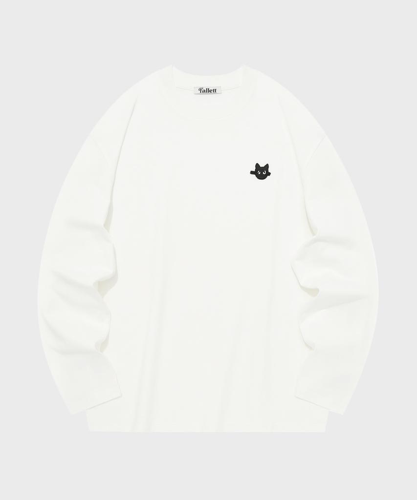 FALLETT Nero Wappen Long Sleeve White