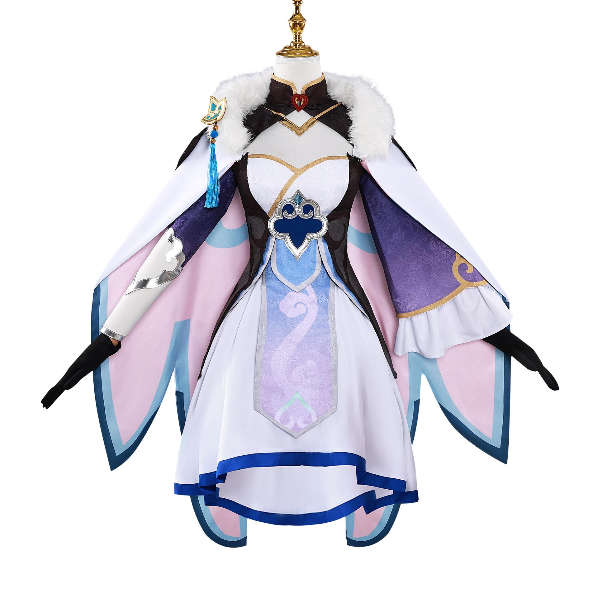 

Звездный Экспресс Honkai Rail Монтсе Эрнандес Женский Косплей Костюм Костюм Одежда Выступление XS