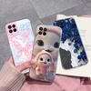 For Realme 8 Pro Case Lovely Cat Soft Transparent Phone Back Cover For Realme8 4G 5G Shockproof Comfortable TPU Silicone Bumper