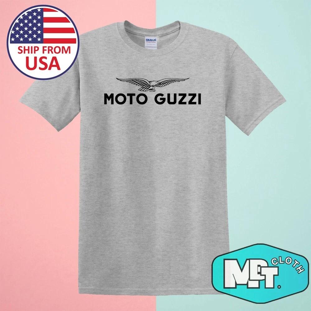 Moto Guzzi Men s Grey Size S-5XL 4XL