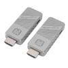 Wireless Video Transmitter and Receiver 4K Decode 1080P Output Dual Band Wireless Display Adapter Extender Kit for