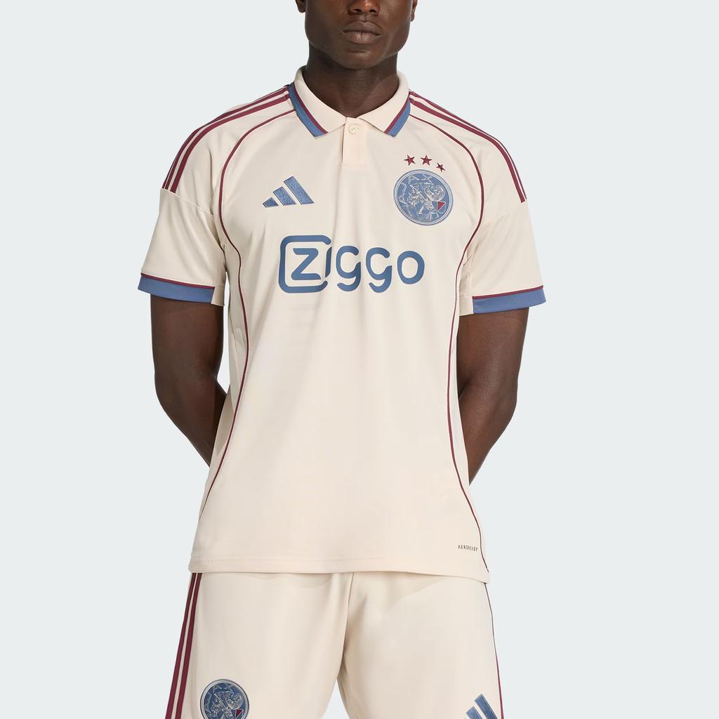Adidas Ajax Amsterdam SS25 25/26 Third Fan Version Slim Fit Short Sleeve Football Shirt Men Tops JP1446
