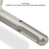 Rubber Vibrator Hammer for Drill Round Shank SDS-Plus Shank Vibrator Hammer Attachment Flat Head Power Tool Vibrating Hammer