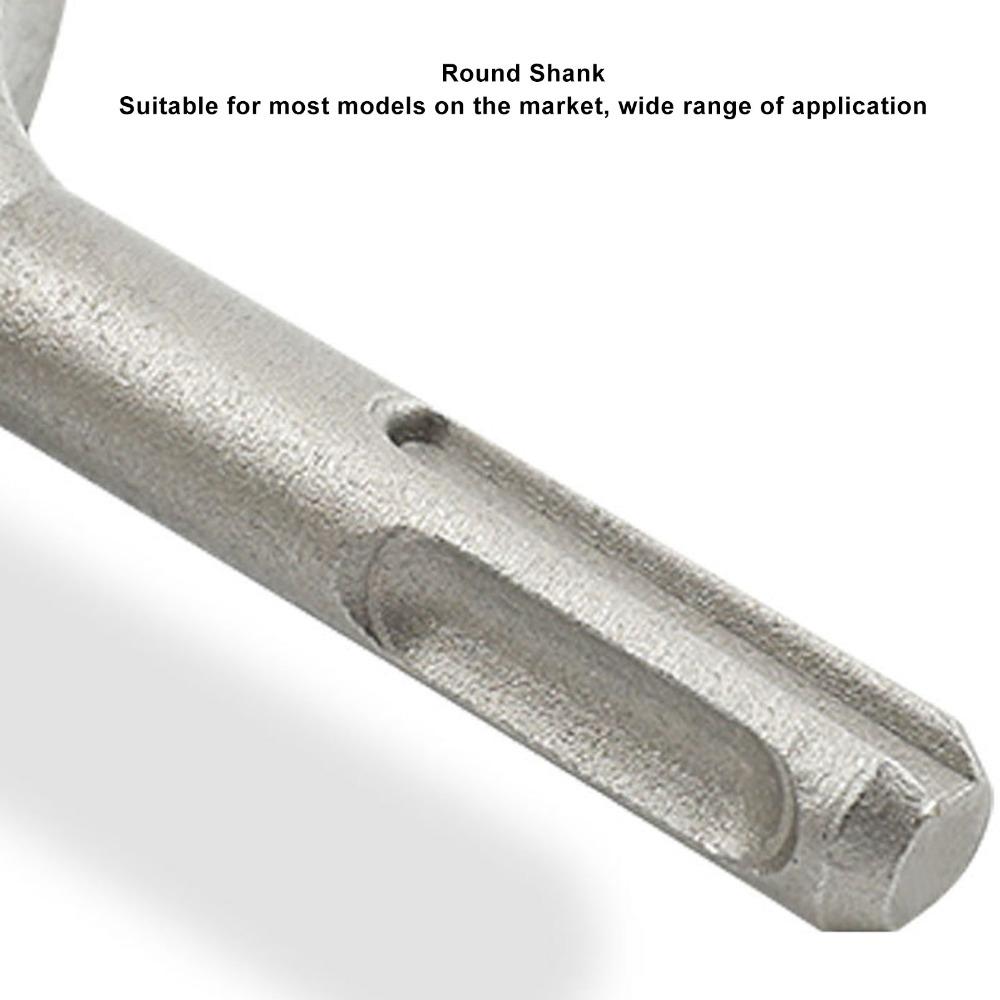 Rubber Vibrator Hammer for Drill Round Shank SDS-Plus Shank Vibrator Hammer Attachment Flat Head Power Tool Vibrating Hammer