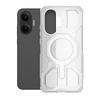 Coque magnétique translucide BIBERCAS pour Xiaomi Poco F7 Redmi Turbo 4 Pro 5G Chargement sans fil Cadre en TPU Coque arrière en plastique pour téléphone