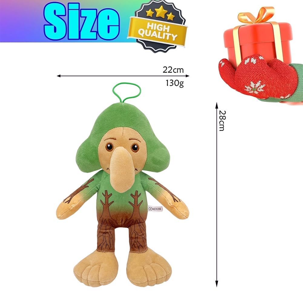 Italienische Brainlot Tuntun Tun Saful Plüschtier, Lustige Puppe, Trallallero Trallalla, Körperkissen, Raumdekoration, Figur, Geschenk für Kinder, Fan-Geschenk (K.)