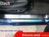 Sill Strips for Infiniti Q50L: Interior/Exterior Bumper Welcome Pedal Stickers - Compatible with 15 Models