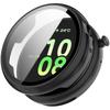 Case for Watch Fit 44mm Tempered Glass Screen Protectors & Hard PC Protective Bumper Smartwatch Accessories