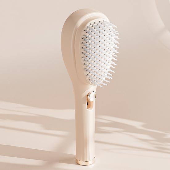 Retractable Hair Brush Double-sided Self-Cleaning Scalp Massage Anti-static Air Cushion Comb Portable Men Women Hair Detangling Styling Brush