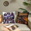Video Game World Of Warcraft Cushion Cover Pillow Cover Decor Pillowcase Printed Cushion Case For Couch