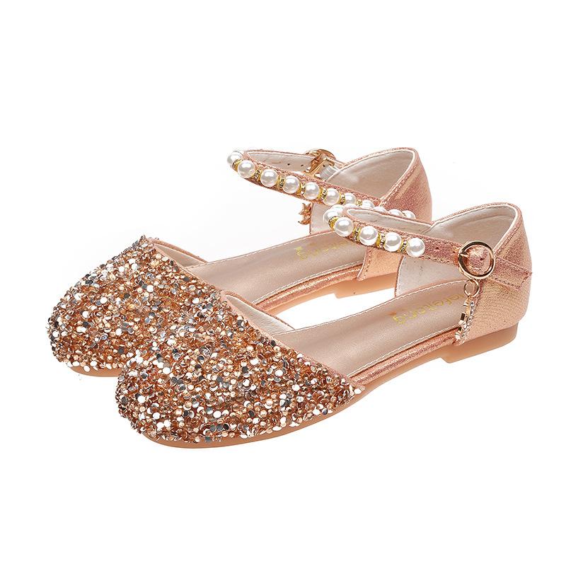 Girls' Sandals Fashion Summer New Children's Hot Soft Sole Big Kids Girls Summer Brand Princess Shoes Trendy