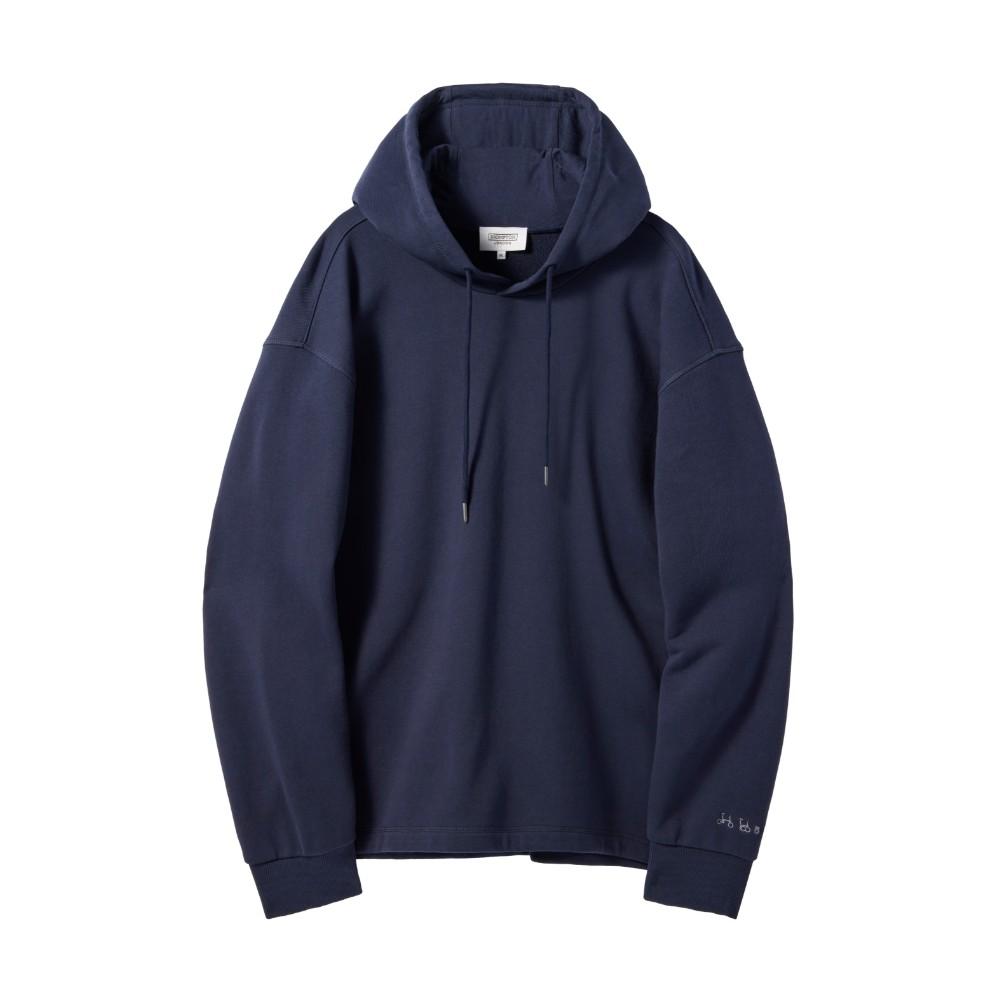Brompton London Organic Terry Hoodie - Navy (P241Uhd406) Navy/090