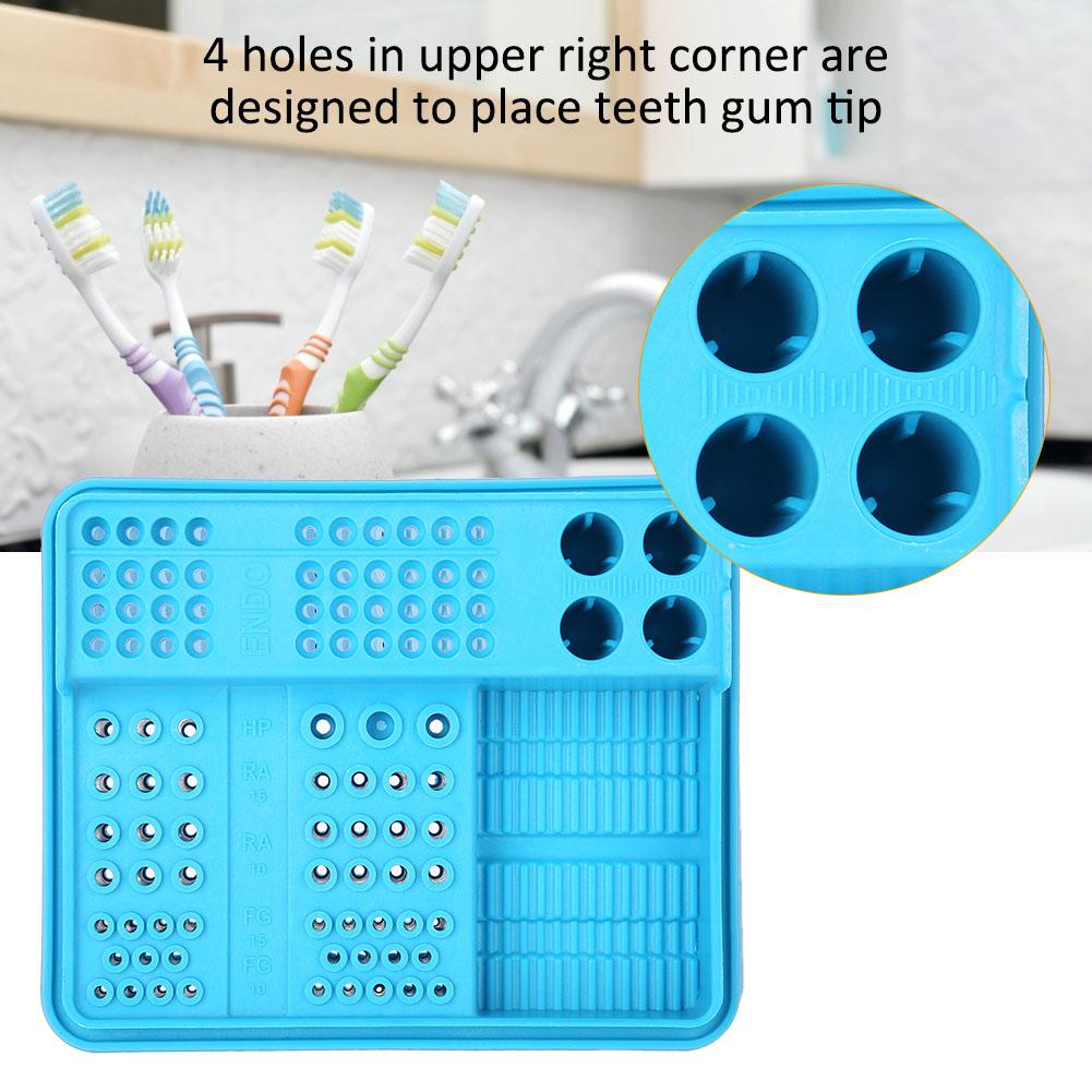 Orale Zahn Desinfektionsbox Autoklavierbar Endodontischer Bohrer Organizer Wurzelkanalfeilen Halter