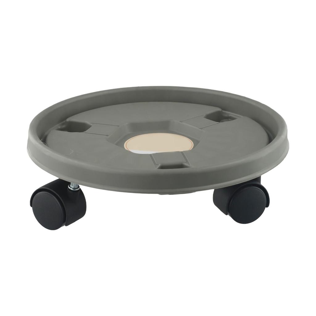 260mm Plant Mover With Wheels Plant Support Roller Flower Pot Wheels Base Movable Tray Plant Stand With Rollers