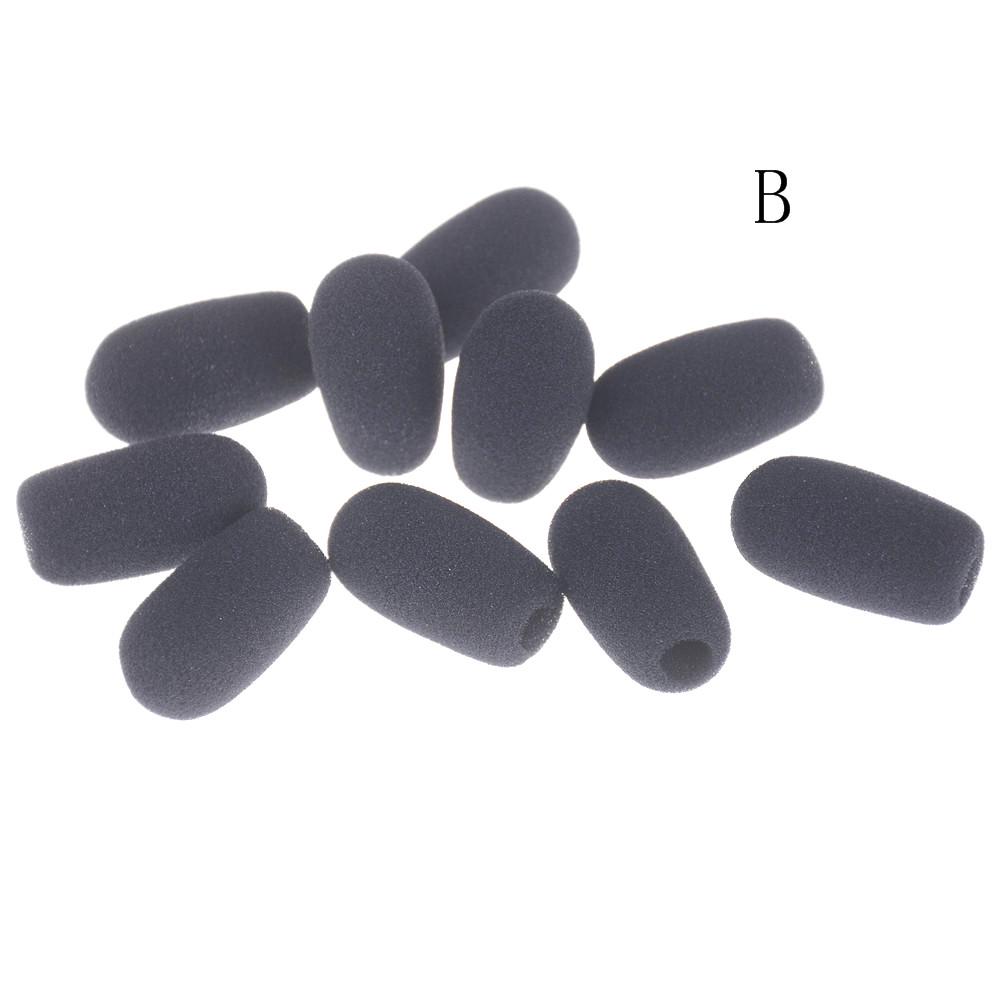 

Новый 10 шт. микрофонная решетка для гарнитуры ветрозащитный чехол из губчатой пены черного цвета для микрофона 30*20*8