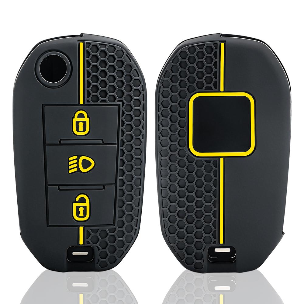 Silikonowe Etui na Kluczyk Samochodowy Do Citroen C5 C3 C4 C8 Berlingo Do Peugeot Partner Rifter 208 308 508 407 2008 3008 Expert