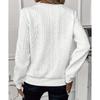Damen Herbst Winter gestepptes Sweatshirt Reißverschluss Kapuzenpullover Damen gefütterte Jacke Strickjacke Mantel