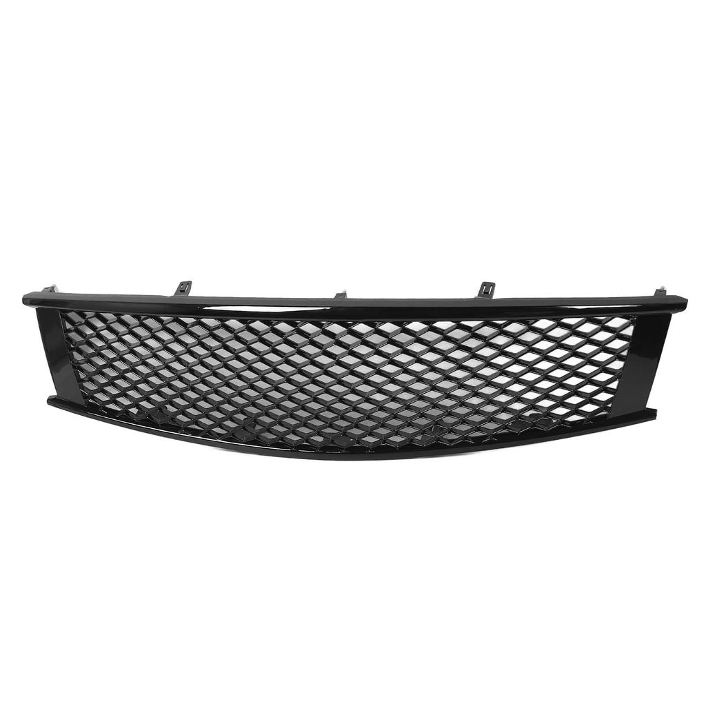 Gloss Black Mesh Front Bumper Grille Grills for G37 2 Door Coupe Convertible 2008 To 2013