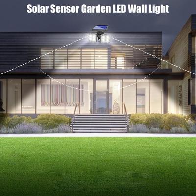 Motion Sensor Outdoor Lights Solar Solar Outdoor Lights Waterproof Lamp For Yard Front Door Garage Backyard Deck Lawn Patio
