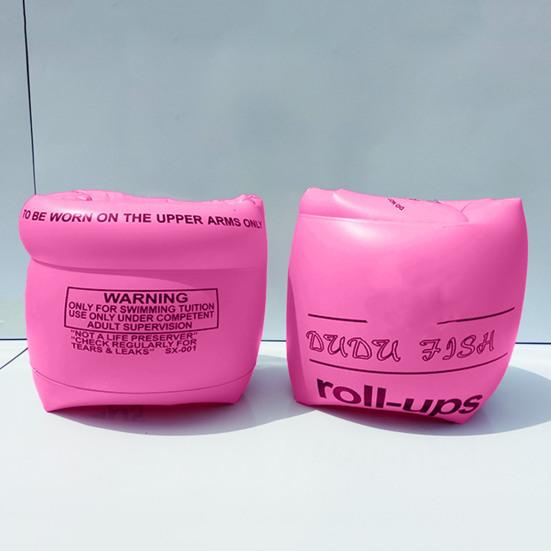 1 Paar Schwimmarmband Wasserdicht Aufblasbar Starker Auftrieb Rutschfest Wasserunterhaltung PVC Kinder