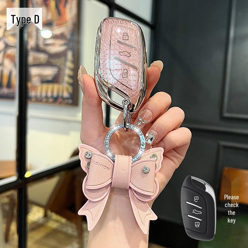 Roewe Car Key Cover for RX5/350/360/W5/Ei6/RX8/HS Models