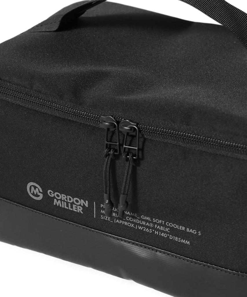 GORDON MILLER Cordura Soft Small 7L Black Cooler, Size, Capacity,