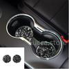 Carbon Fiber For Ford Mustang 15-20 CD Air Conditioning Control Panel Gear Panel Air Panel car Sticker cover Car