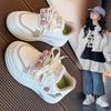 Spring Girls White Board Shoes Princess Low Top Casual Versatile Non Slip Sneakers