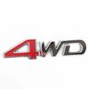 Car Tail Rear Side 4WD Sticker 3D Chrome Metal Badge Emblem Decal Styling for SUV Ford Toyota Jeep