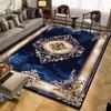 European Style Retro Decor Rug for Living Room Light Luxury Antiskid Soft Cloakroom Carpet Big Size Easy Clean Entrance Door Mat