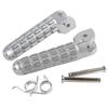Ac29-Motorcycle Front Footrests Foot Pegs Small Foot Pedals Fit For Ducati Monster 696 796 2009 2010 2011 2012 2013 2014 Models