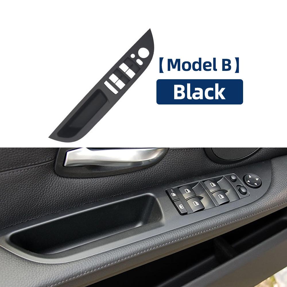 LHD Car Interior Inner Door Handle Panel Trim Cover For BMW E60 E61 5 Series 520 525 528 2008-2010 51416983705 Black Beige
