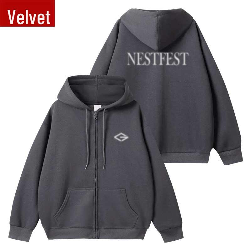 

Худи в стиле Джексона Вана - Кардиган на молнии для концерта GOT7 2025 NESTFEST XL