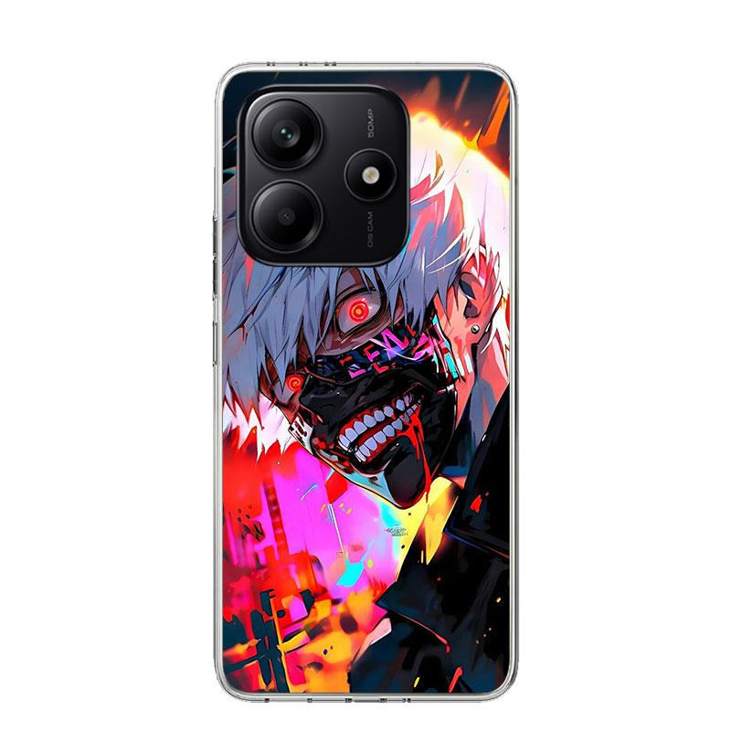 G-Ghoul Tokyo Kaneki Ken Phone Case For Xiaomi Redmi Note 13 14 15 Pro Plus 12S 12 14S 11S 11E 10 10S 11 11T 5G 4G Cover Coque R