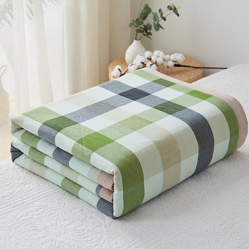 Mufan Yifei Yarn-Dyed Cotton Summer Quilt