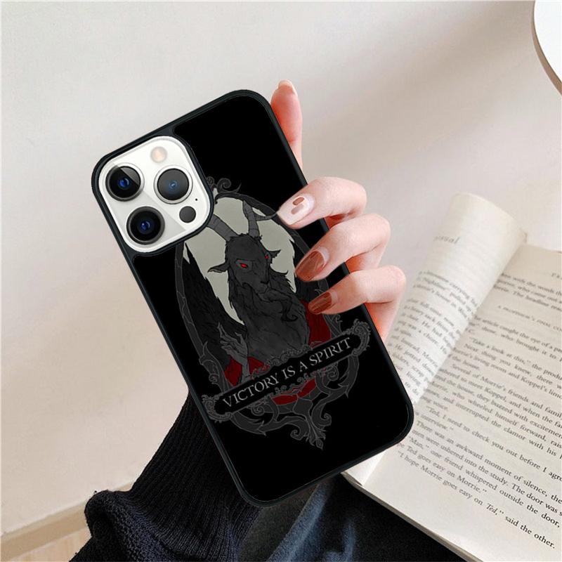 Devil Satan Mobile Phone Cases Cover For iPhone 17 Air 16 16e 15 14 12 13 11 Pro MAX apple Plus Coque