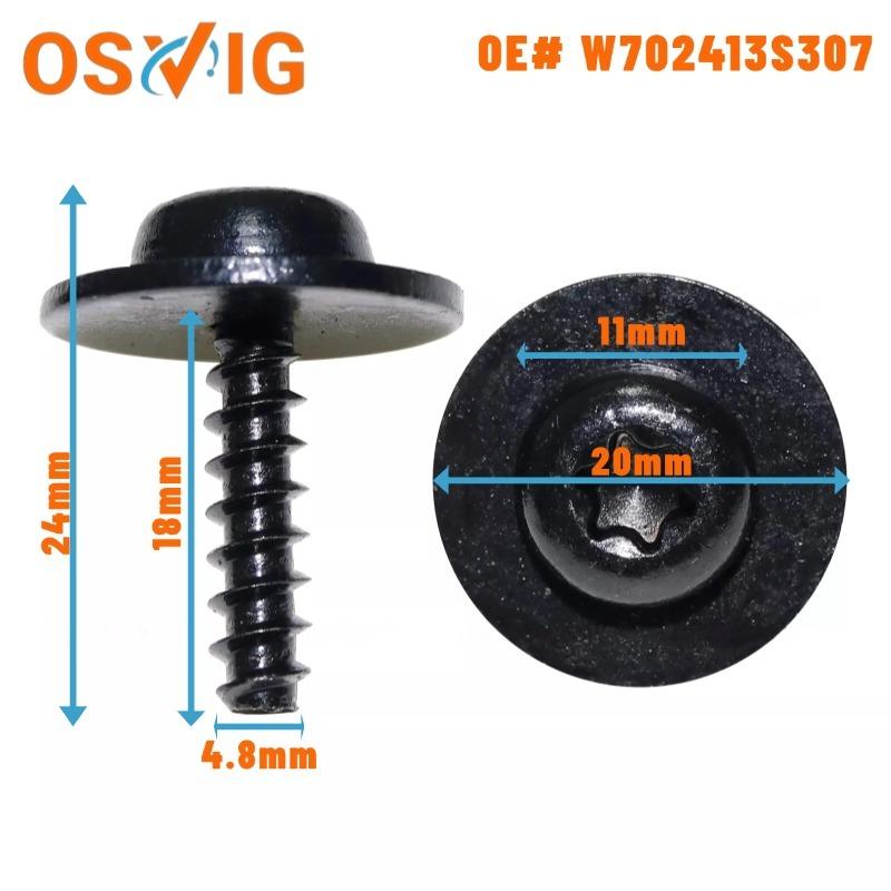 10pcs W702413S307 Suitable for ford focus mudguard fasteners 10PCS