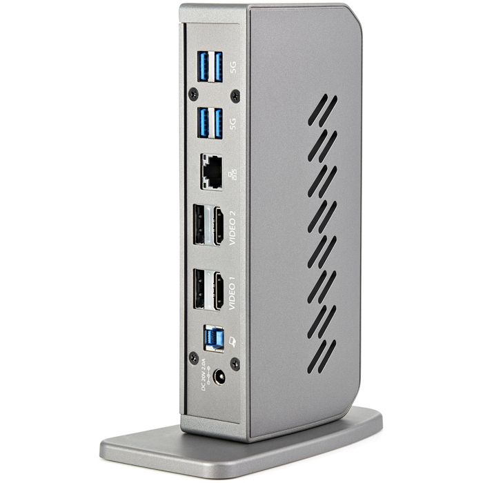 Hub USB - Startech - DK30A2DHUUE - 6 Ports USB A - 1 Port RJ-45 - Noir
