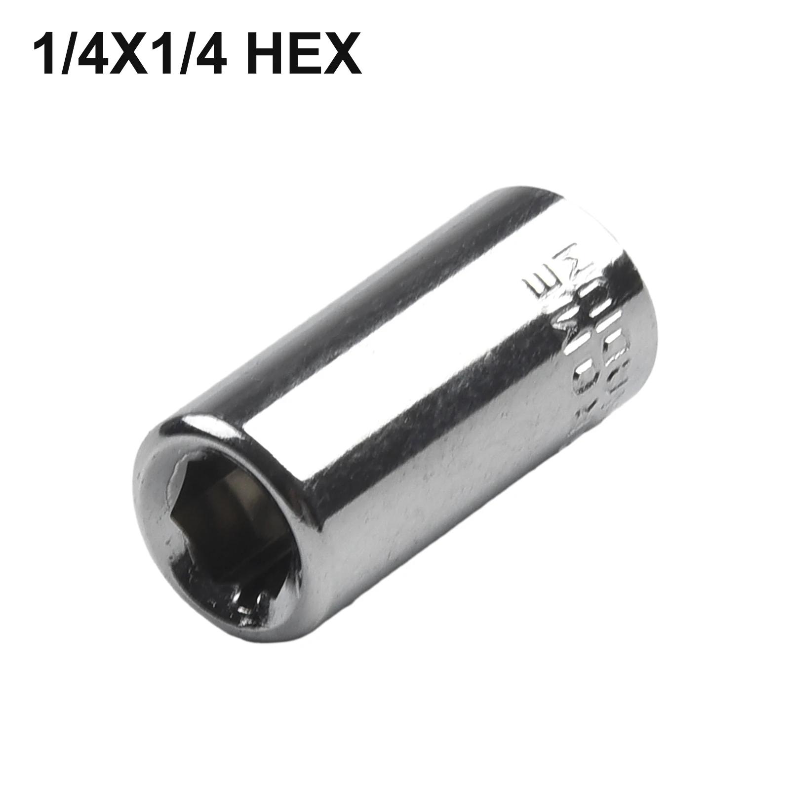 

8 Types 1pc Impact Socket Adapter 1/2 To 1/4 1/4 3/8 Square Nut Quick Wrench Ratchet Adapter Converter Hexagon Socket Tool Parts