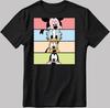 Mickey Mouse Friends Black Tshirt