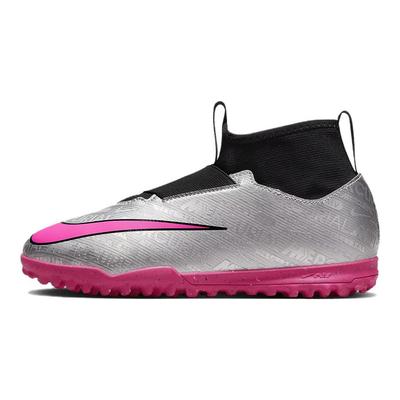 Zoom Mercurial Superfly 9 Academy TF GS 25º aniversário Pack Tênis infantis Prata metálico-Prata preto FJ2033-060