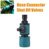High Quality Practical Watering Flowers Hose Connector Accessories Valve Connect 10x3.5cm 1pcs ABS TPR Shut Off Adaptor